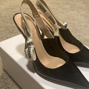 Christian Dior J’adior patent pumps